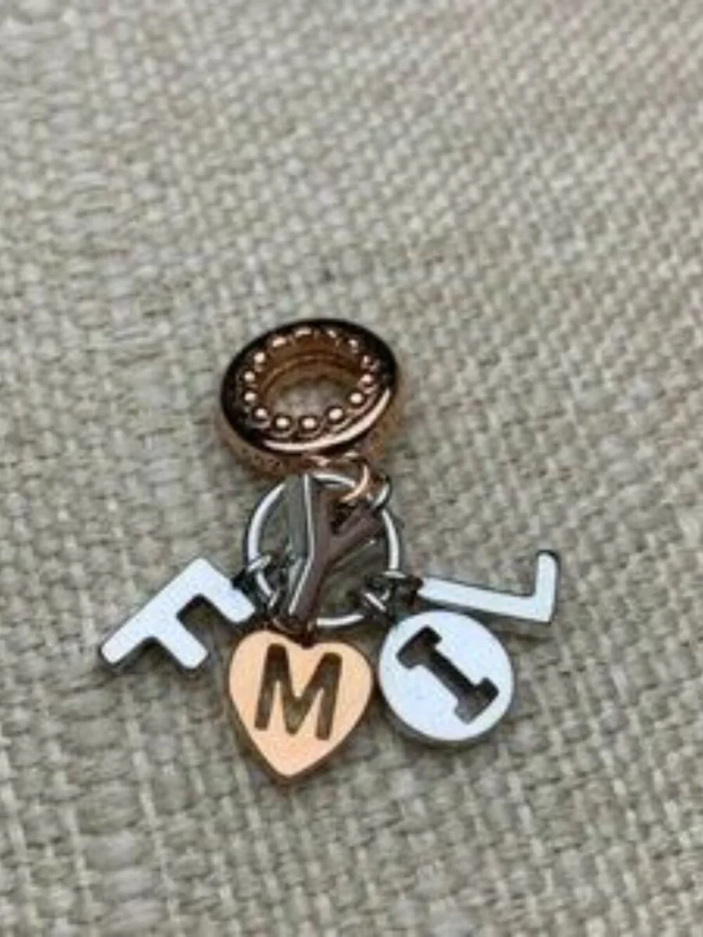 Pandora charm rose